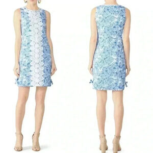 Lilly Pulitzer Coastal Blue Melani Sleeveless Shift Dress